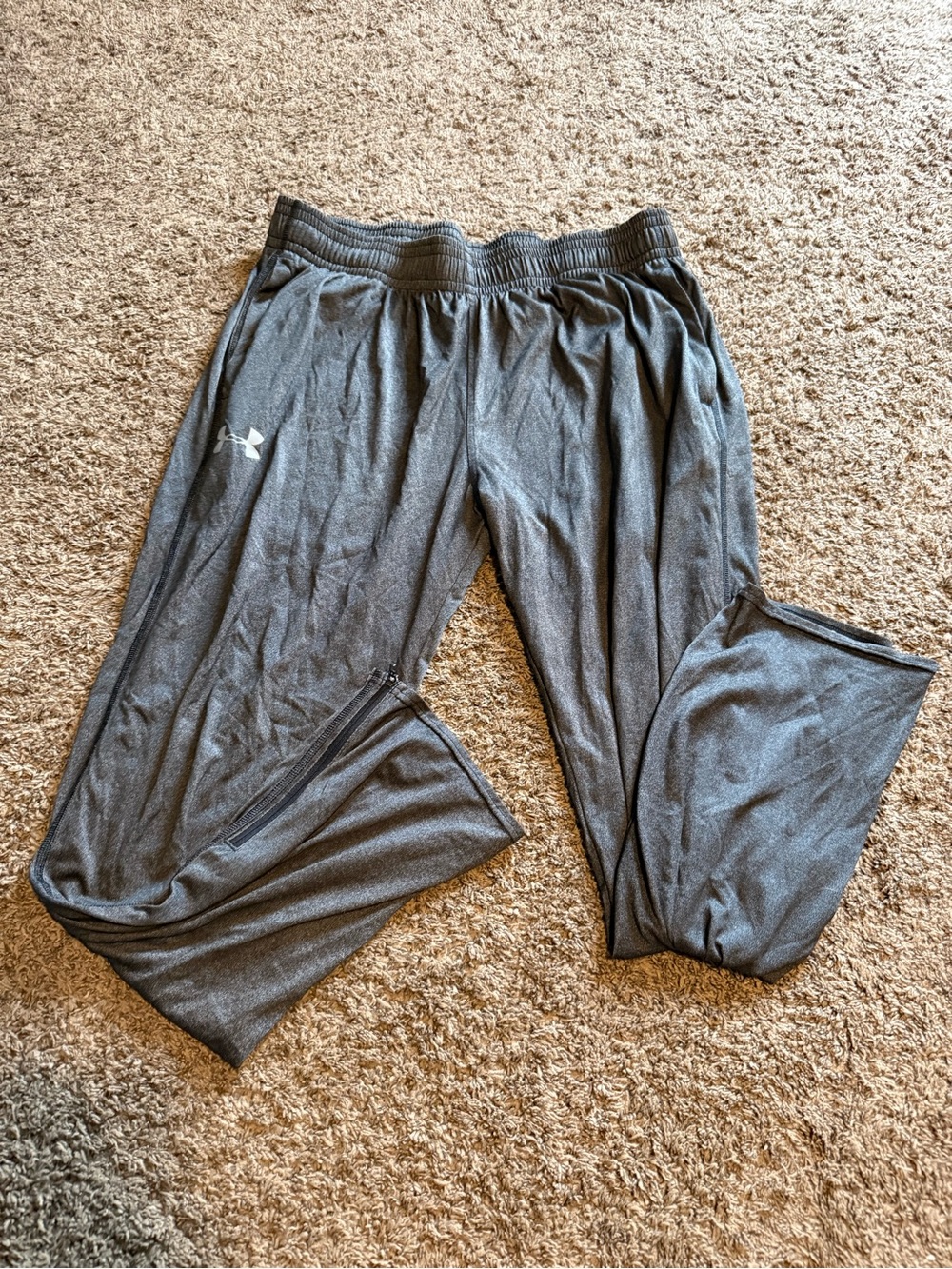 Under Armour Dark Gray Performance Track Pants